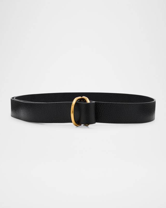 D-Ring Leather Belt